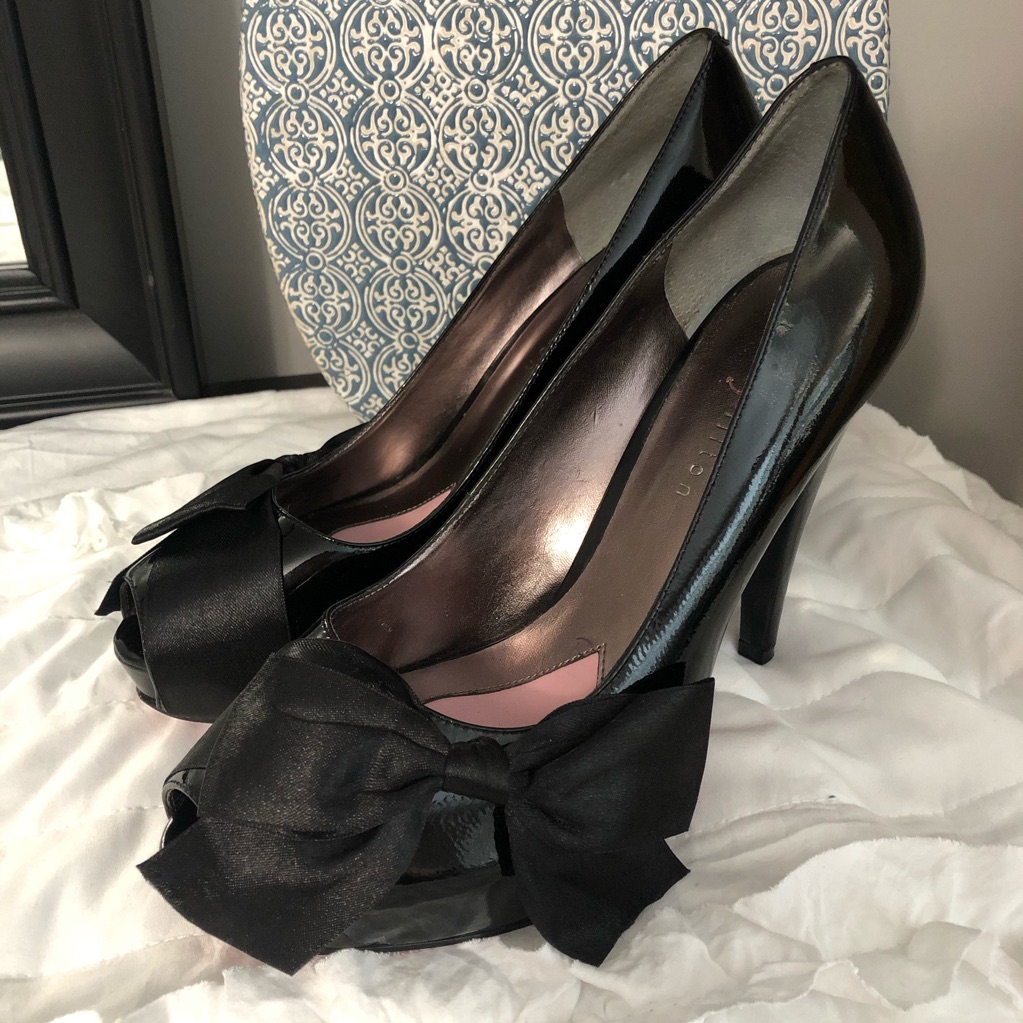 Black Paris Hilton Heels